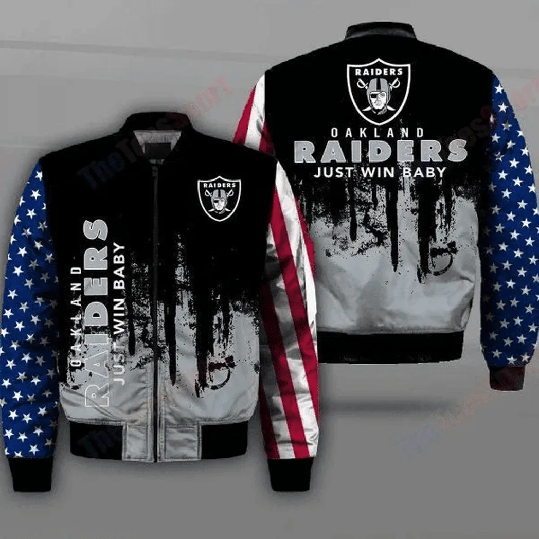 Las Vegas Raiders Bomber Jacket 71