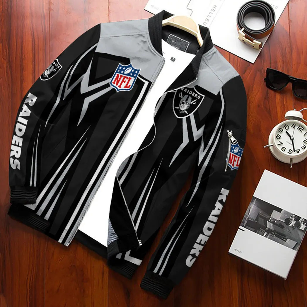 Las Vegas Raiders Bomber Jacket 720