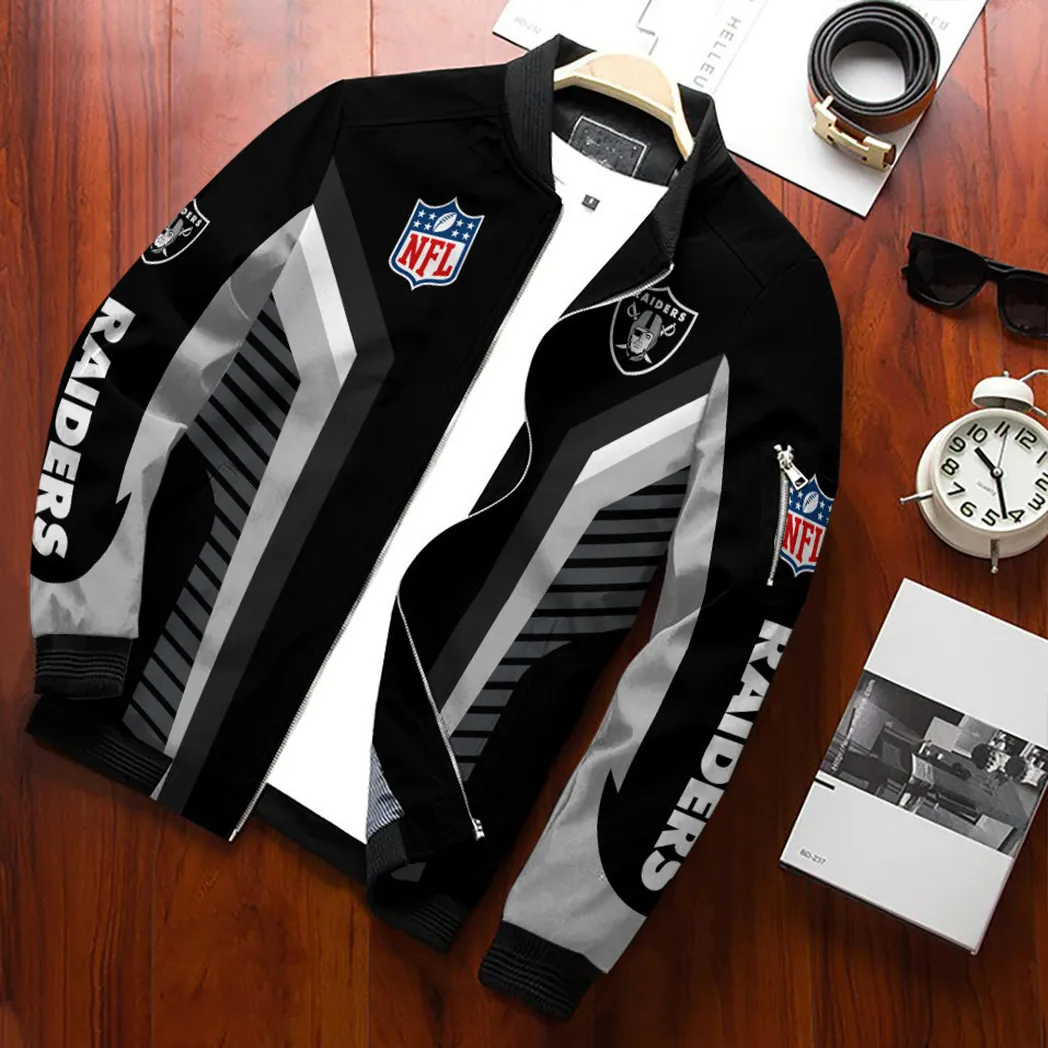 Las Vegas Raiders Bomber Jacket 724