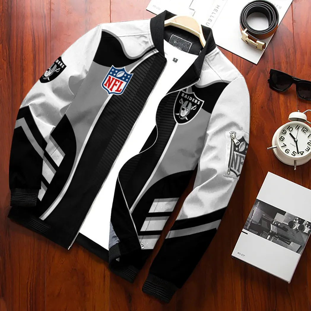 Las Vegas Raiders Bomber Jacket 729