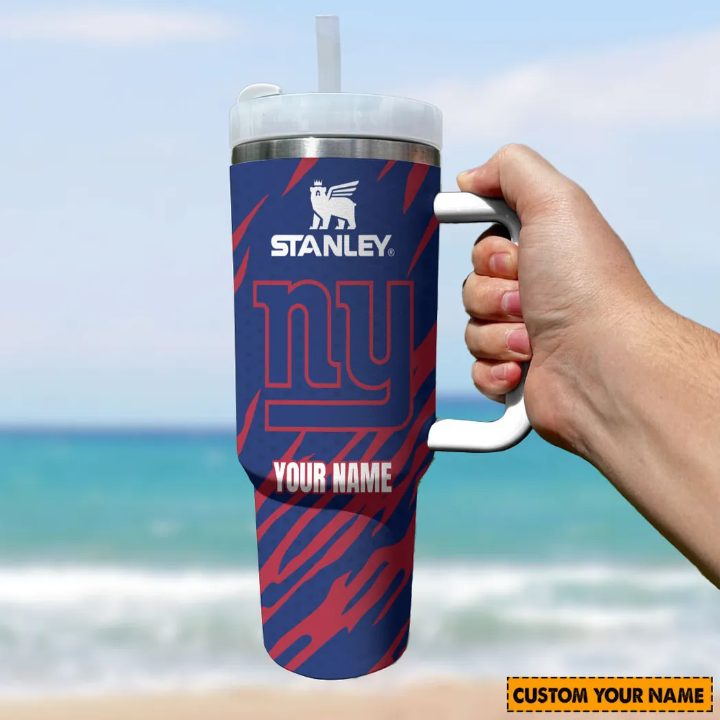 New York Giants Pesonalized Tumbler 40OZ for fan-Limited Edition – Curved Tumbler – Stans Tumbler 40oz