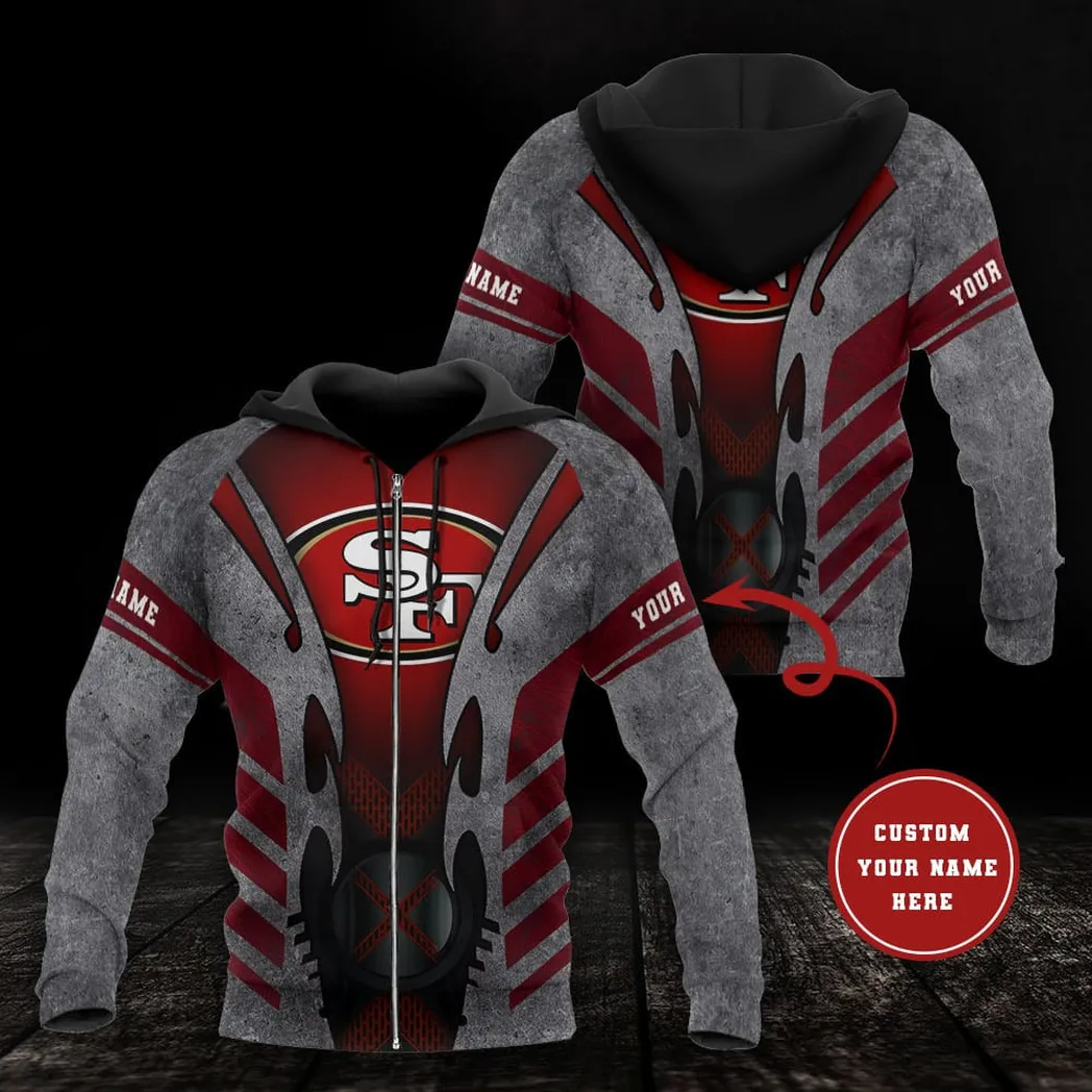 San Francisco 49ers Personalized Hoodie BG239