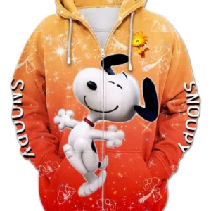 Snoopy Zip-up Hoodie