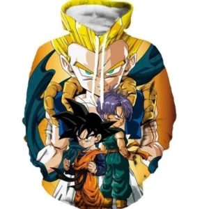 Son Goten Gotenks Trunks Dragon Ball 3d Hoodie