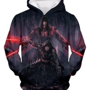 Star Wars Super Star Wars Sith Lords Action Wallpaper Graphic, Aop Hoodie 2715