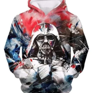 Star Wars Turned To Dark Side Sith Lord Darth Vader Crazy Graphic A3569 3d Pullover Printed Over Unisex Hoodie