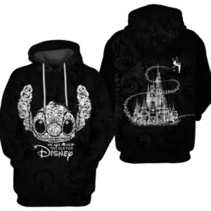 Stitch We Are Never Too Old For Disney 3d Hoodie Zip Hoodie