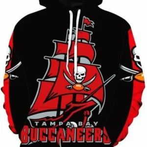 Tampa Bay Buccaneers Cool Skull – Hoodie 3D