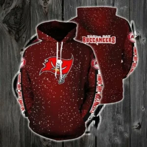 Tampa Bay Buccaneers Snow Christmas – Hoodie 3D