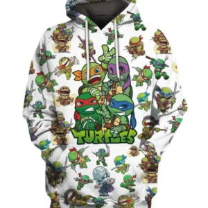 Teenage Mutant Ninja Turtles Shirt Fan Gift 80, Stylist Unisex 3d Hoodie Zip Hoodie 2759