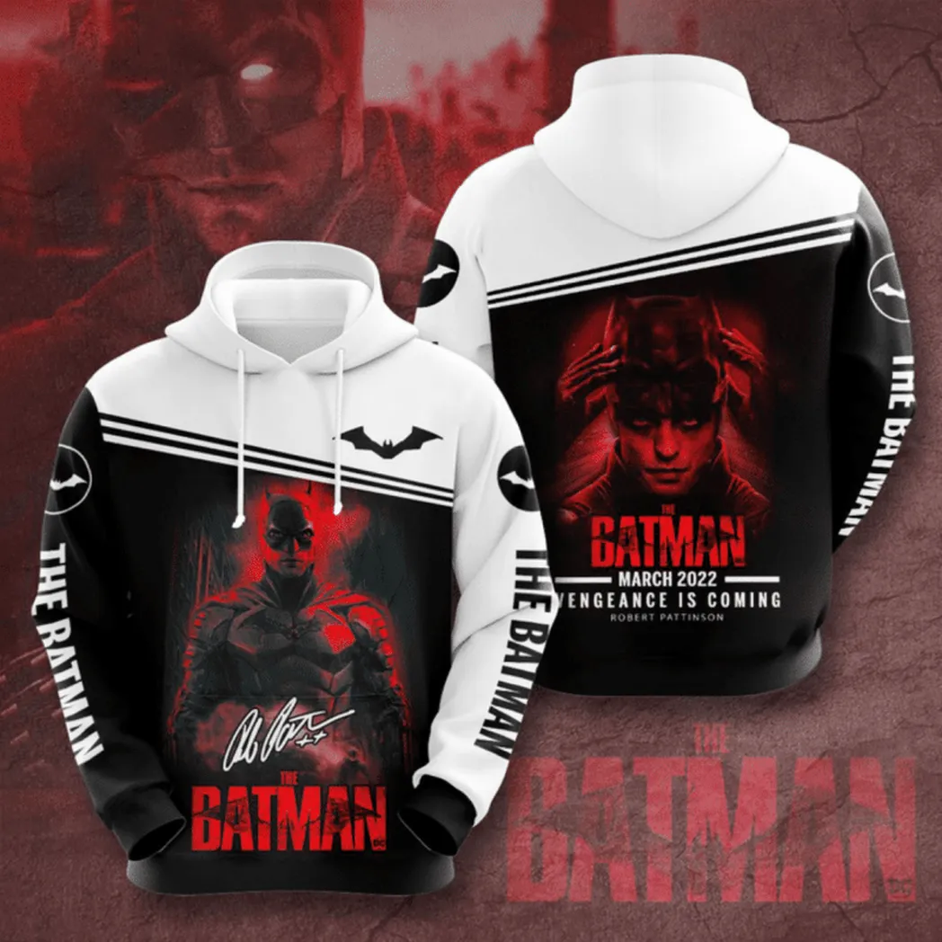 The Batman Coming 2022 Hoodie – Zip Hoodie