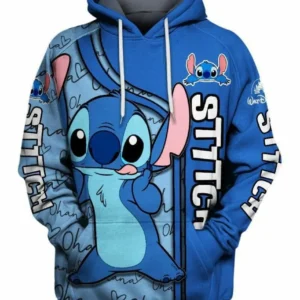 This Stitch Hoodie Is Really Cool