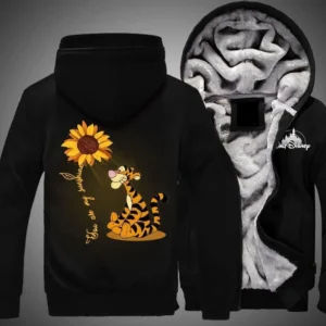 Tigger Winnie The Pooh You Are My Sunshine Print 3d Hoodie Fleece Zip Hoodie 105