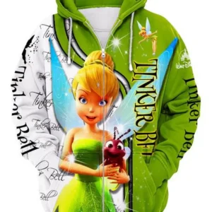 Tinker Bell Zip-up Hoodie