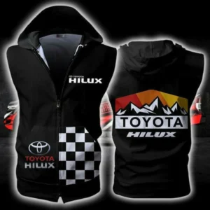 Toyota Hilux Sleeveless Zip-up Hoodie 63 134