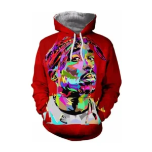 Tupac Shakur West Side Pullover And Zippered 3d Hoodie Zip Hoodie