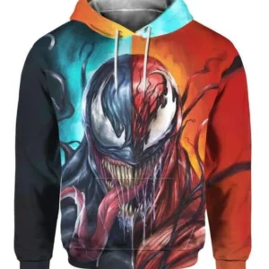 Venom Carnage Symbiote 2 Face – Hoodie 3d