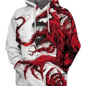 Venom Marvel Full Printing Hoodie 3d Hoodie