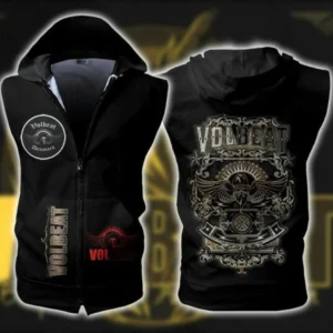 Volbeat Sleeveless Zip-up Hoodie 3 121