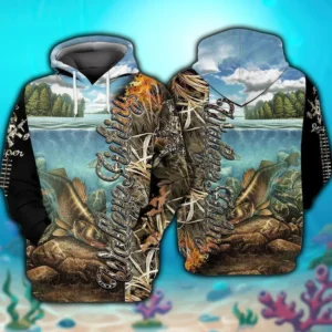 Waleye Fishing For Men And Women 3d Hoodie Zip Hoodie