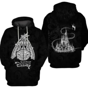 Winnie The Pooh Eeyore 3d Hoodie Zip Hoodie