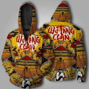 Wu Tang Clan Hip Hop,wu Tang Clan Rock And Roll 2k722 Fan Gift 3d Hoodie Zip Hoodie