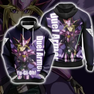 Yu Gi Oh Capsule Monsters Duel Armor Over Print 3d Hoodie Zip Hoodie