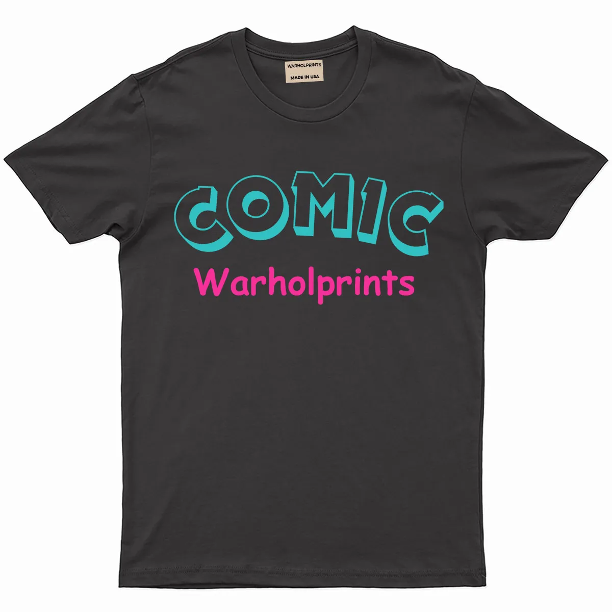 Comic Warholprints Tee - Black