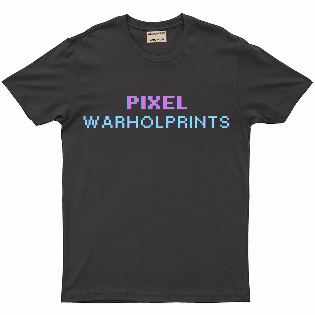 Pixel Warholprints Tee - Black