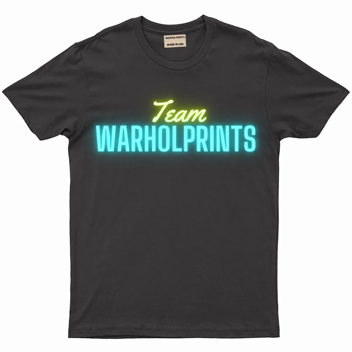 Team Warholprints Tee - Black