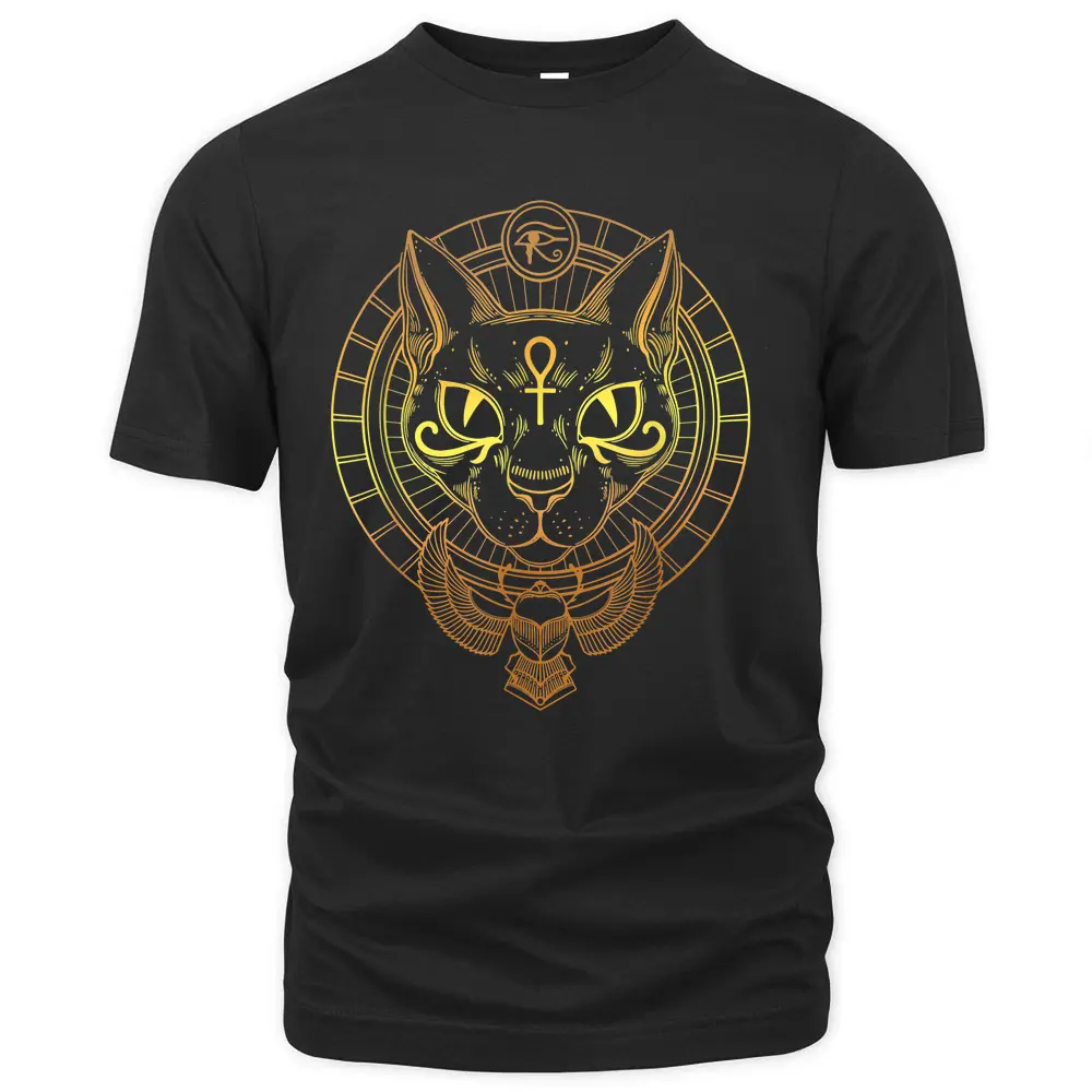 Cat Goddess Bastet Cat Egyptian T-Shirt