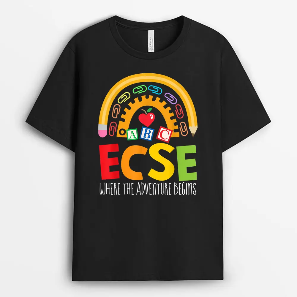 Early Childhood Special Education SPED ECSE Crew Squad T-Shirt