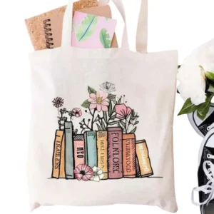 Doodle & Artsy Canvas Tote